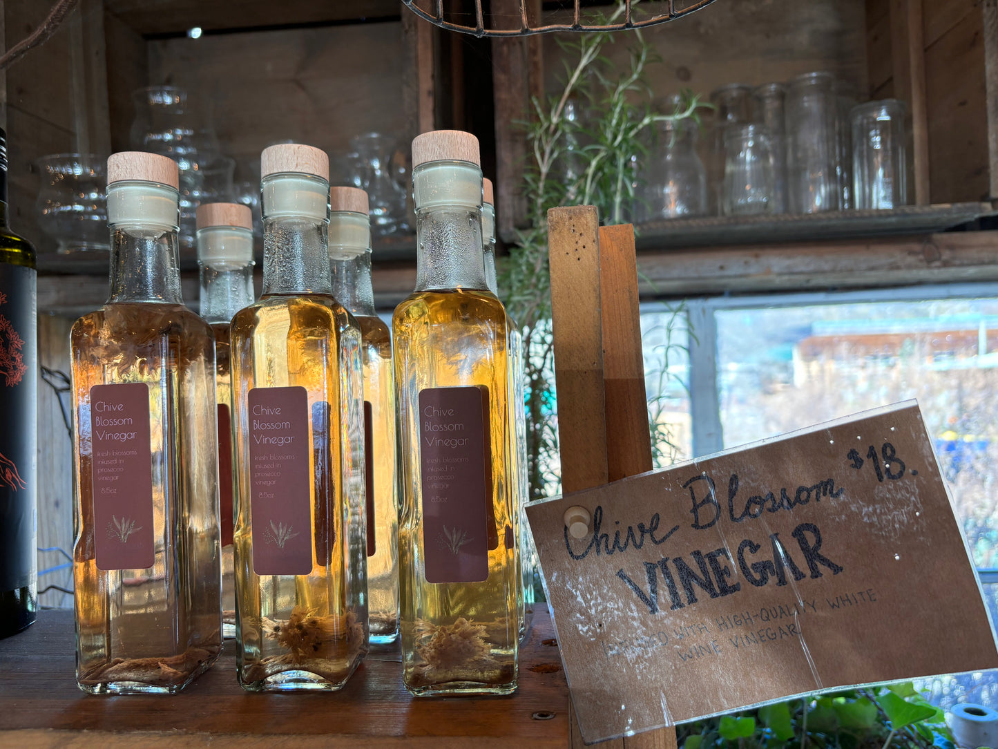 Chive Blossom Vinegar