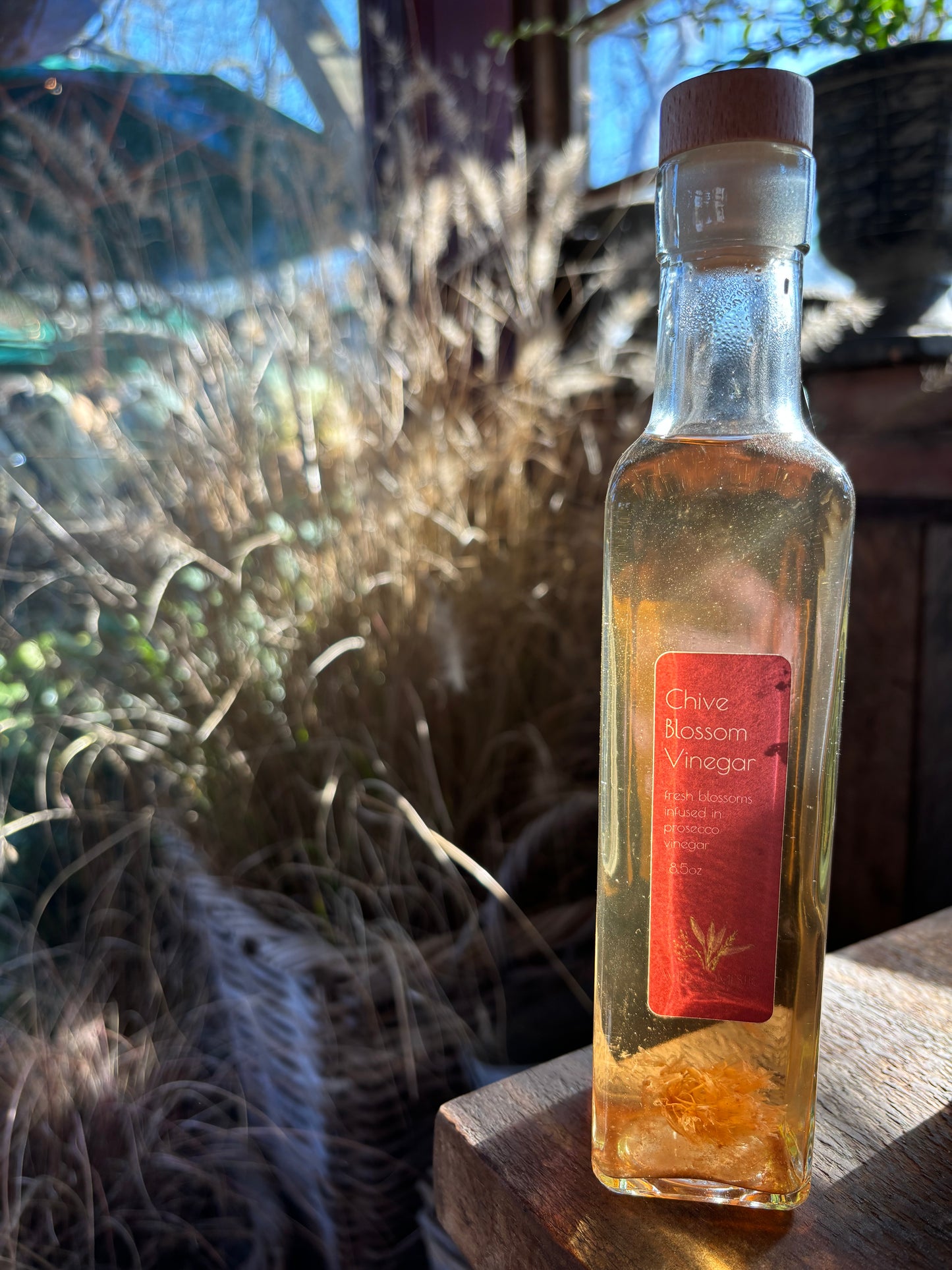 Chive Blossom Vinegar