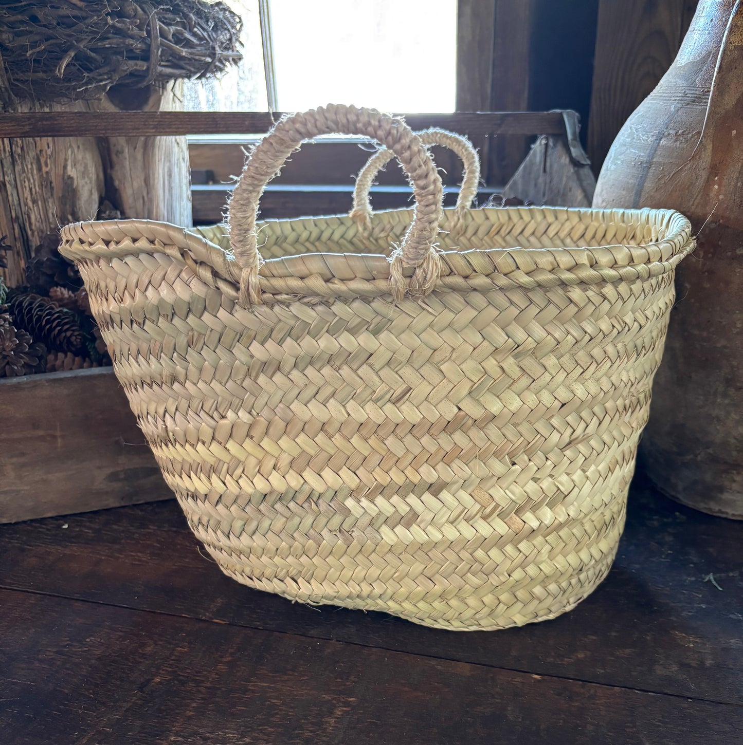 Medium French Market Basket