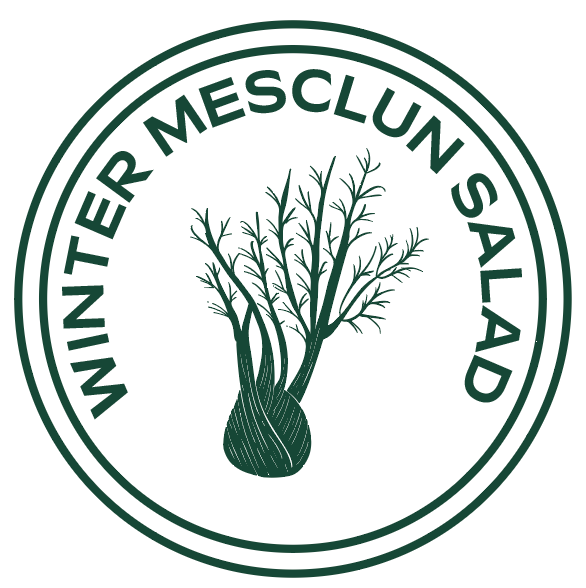 Fall Mesclun Salad