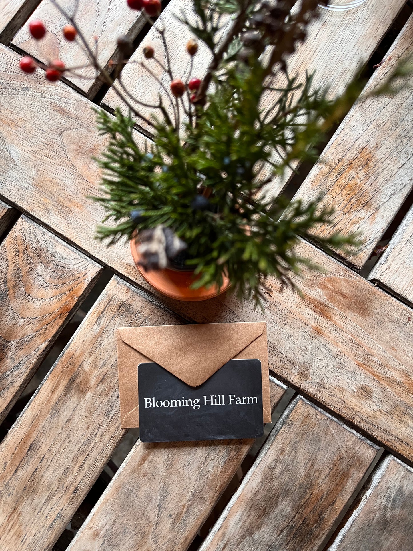 Blooming Hill Gift Card
